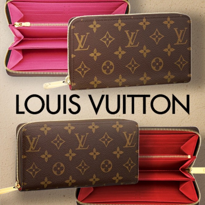 【 Louis Vuitton 】 ジッピー・ウォレット モノグラム